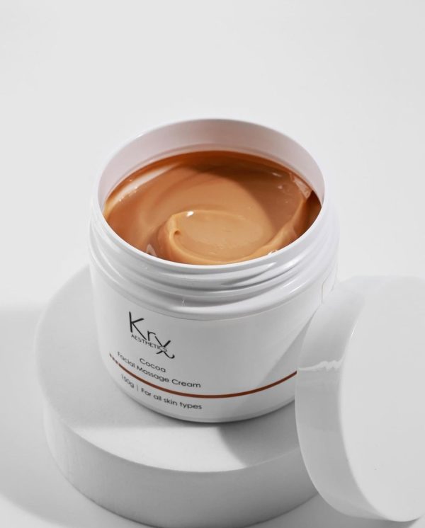 CRÈME DE MASSAGE VISAGE AU CACAO