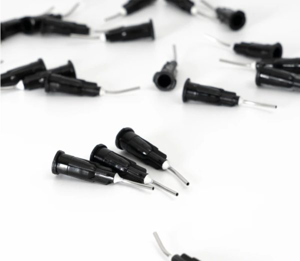 EMBOUTS DE DOSAGE COUDÉES X100