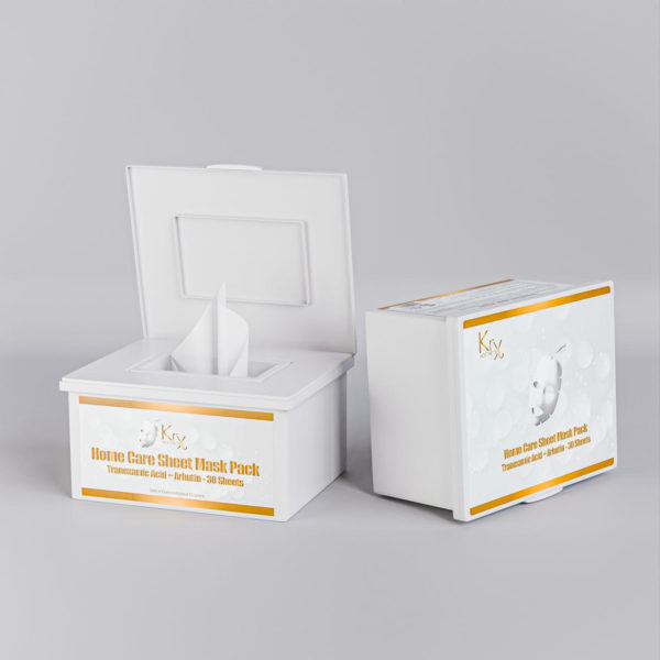 MASQUES EN TISSUS (ACIDE TRANÉXAMIQUE+ARBUTIN)