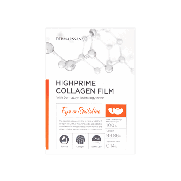 DERMARSSANCE HighPrime Collagen Film (rides ou yeux) x5