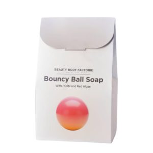 BOUNCY BALL SOAP – Nettoyant visage revitalisant au PDRN & algues rouges